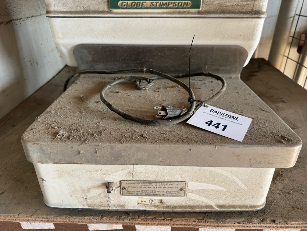 Globe Stimpson Commercial Computing Meat Scale Model 81