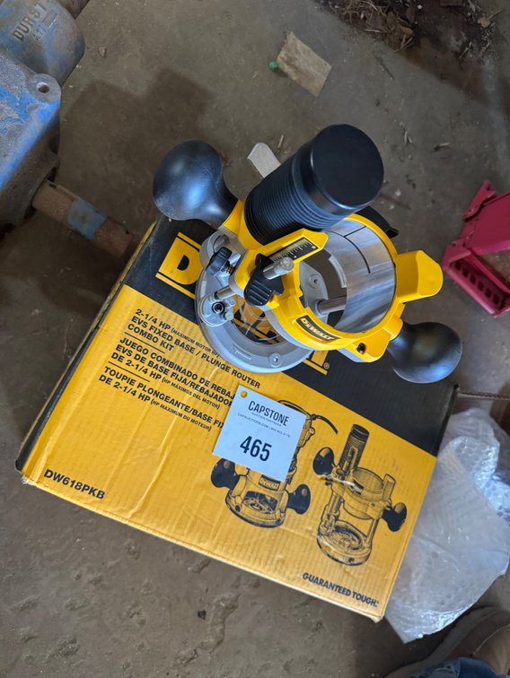 DEWALT DW618PKB Plunge Router Base With Original Box