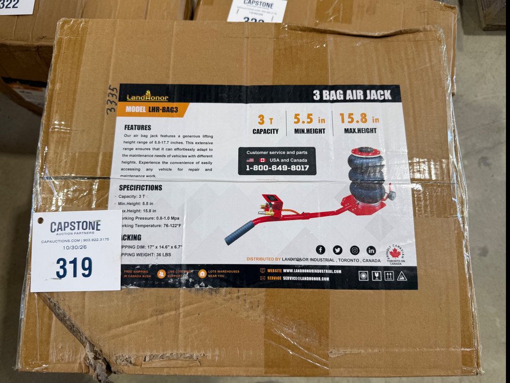 Landhonor 3 Bag Air Jack