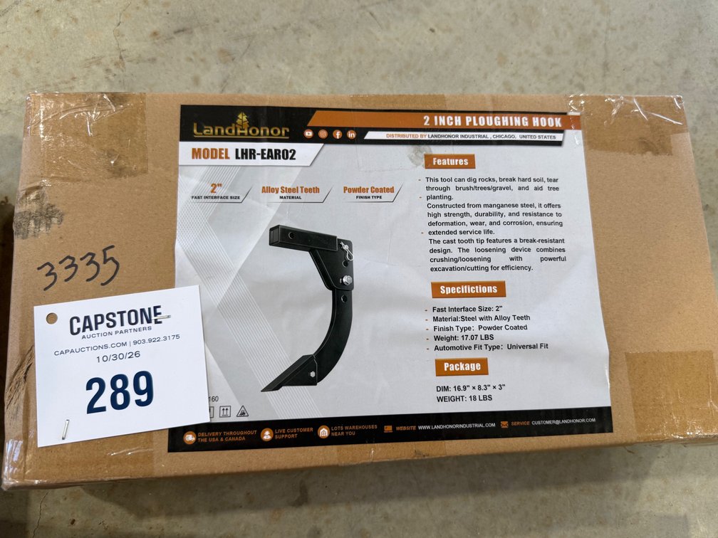 Landhonor 2" Ploughing Hook
