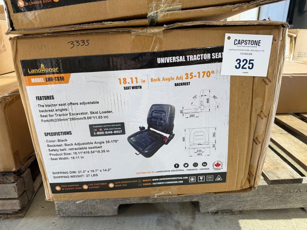Landhonor Universal Tractor Seat