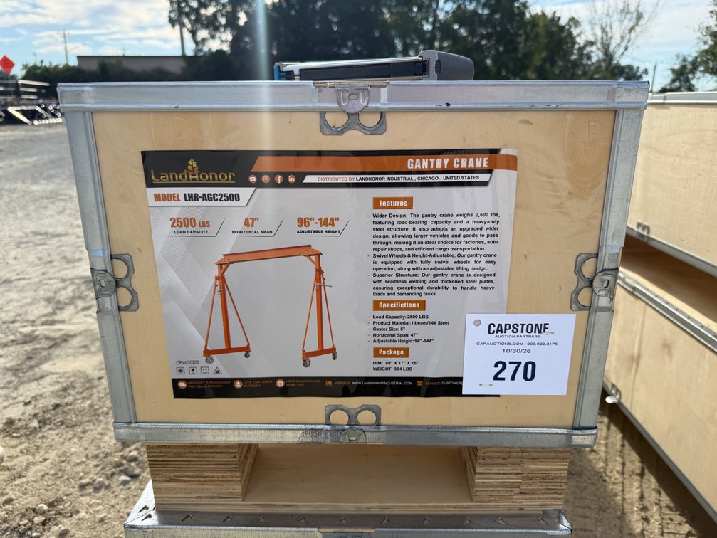 Landhonor 2500lbs Gantry Crane