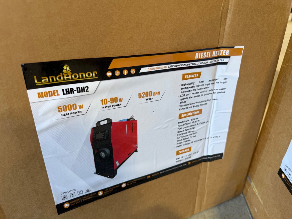 Landhonor Diesel Heater