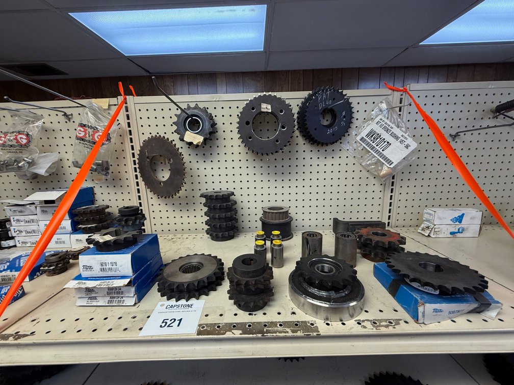 Assorted Martin Sprockets Roller Chain Gears and Bushings Lot
