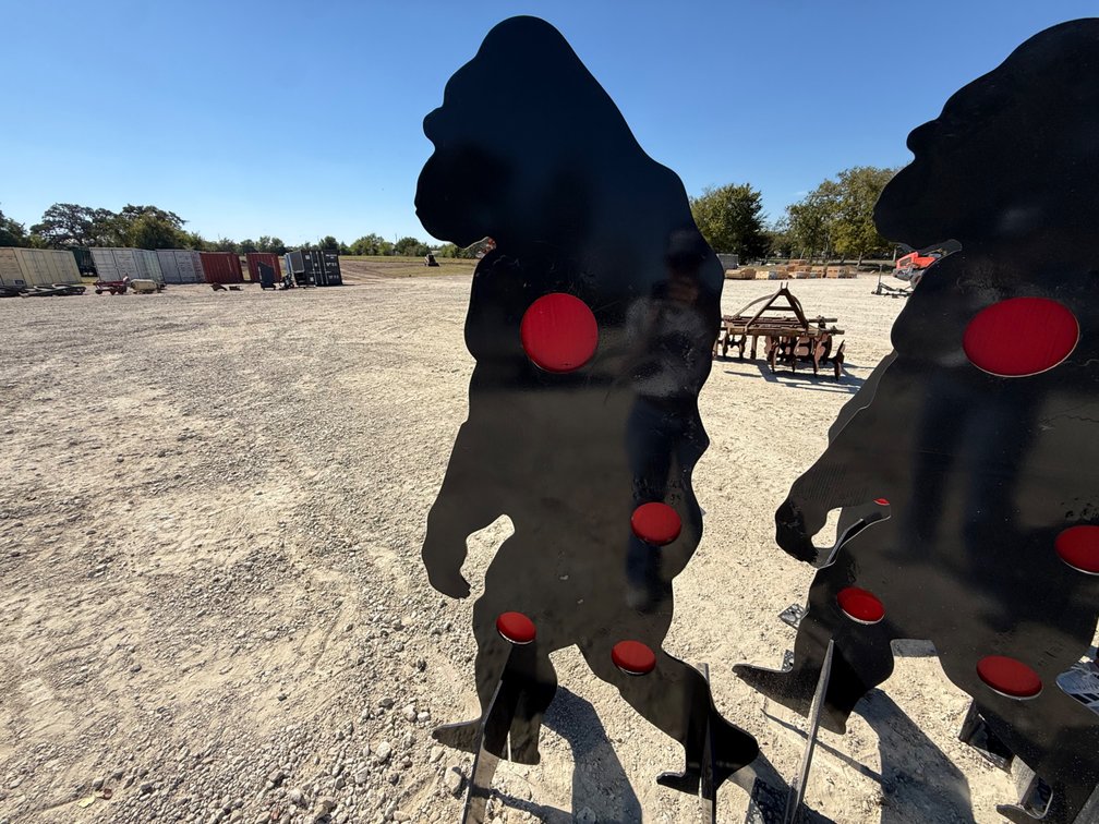 (1) Sasquatch Gun Target