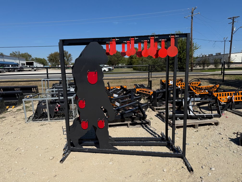 (1) Framed Sasquatch Target
