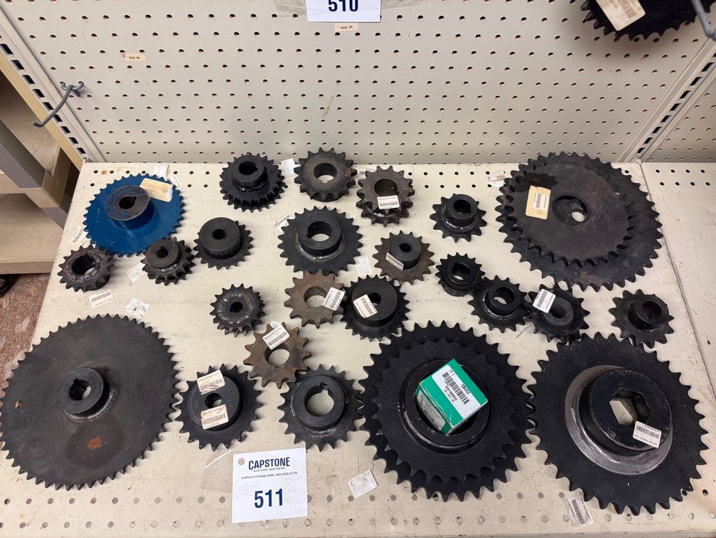 Industrial Drive Sprockets with Harmony Push Button Switch Lot