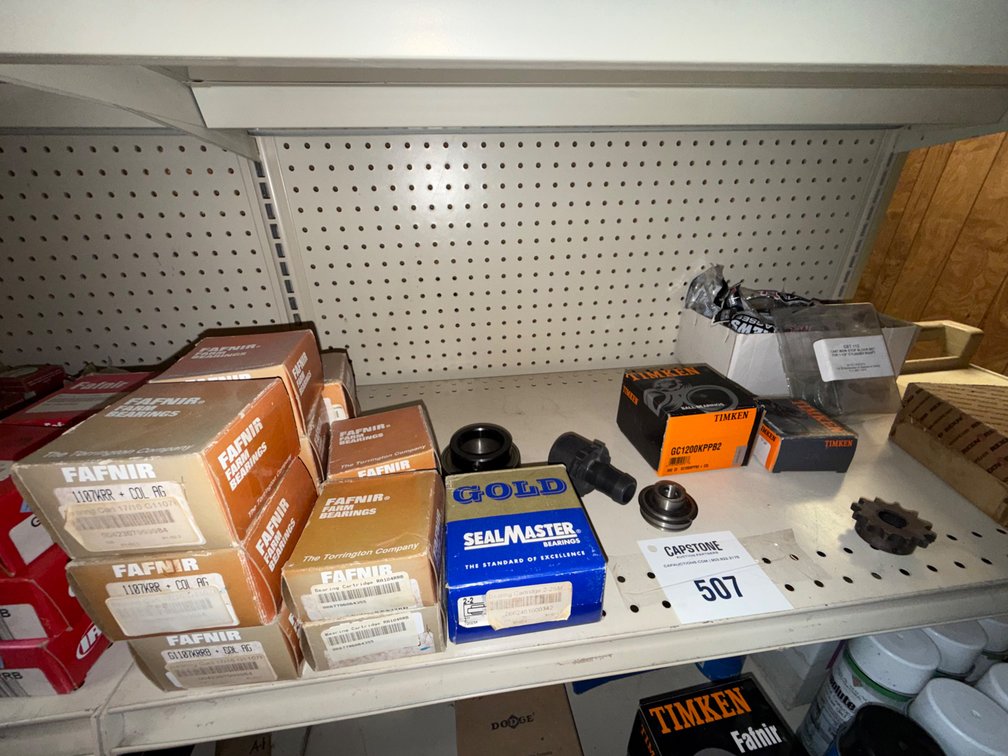Assorted Industrial and Agricultural Machinery Bearings Timken Rexnord Fafnir
