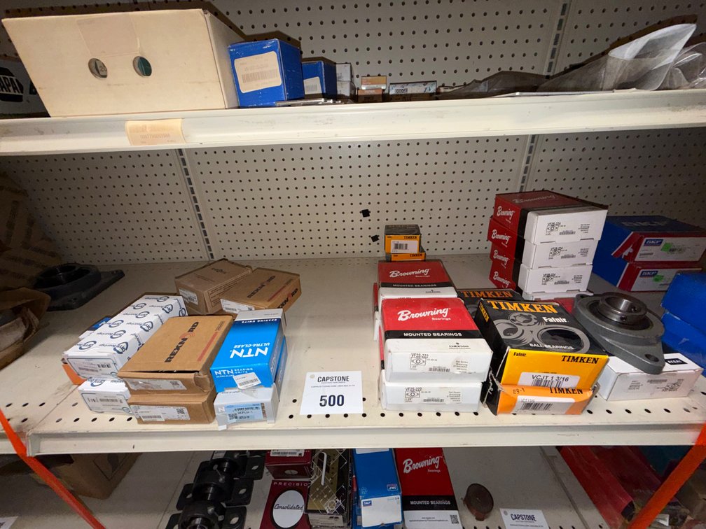 Assorted Industrial Mounted Bearings Timken Browning Rexnord NTN