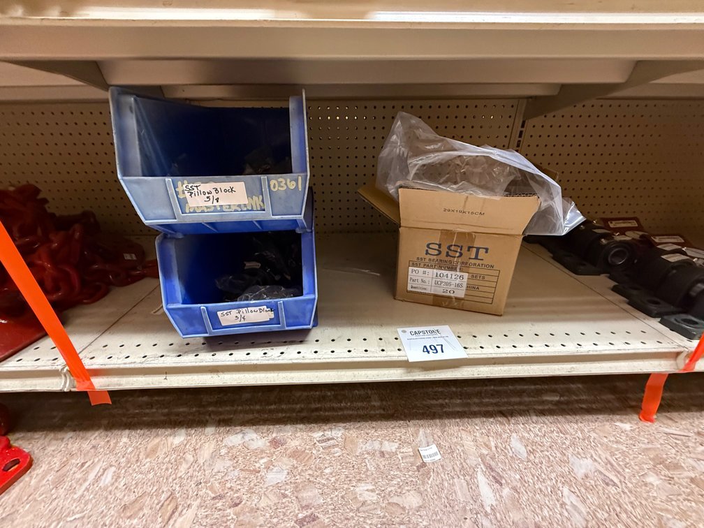 SST Bearing Corporation Mounted Pillow Block Bearings with Organizers