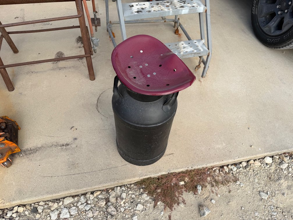 Milk Jug Seat