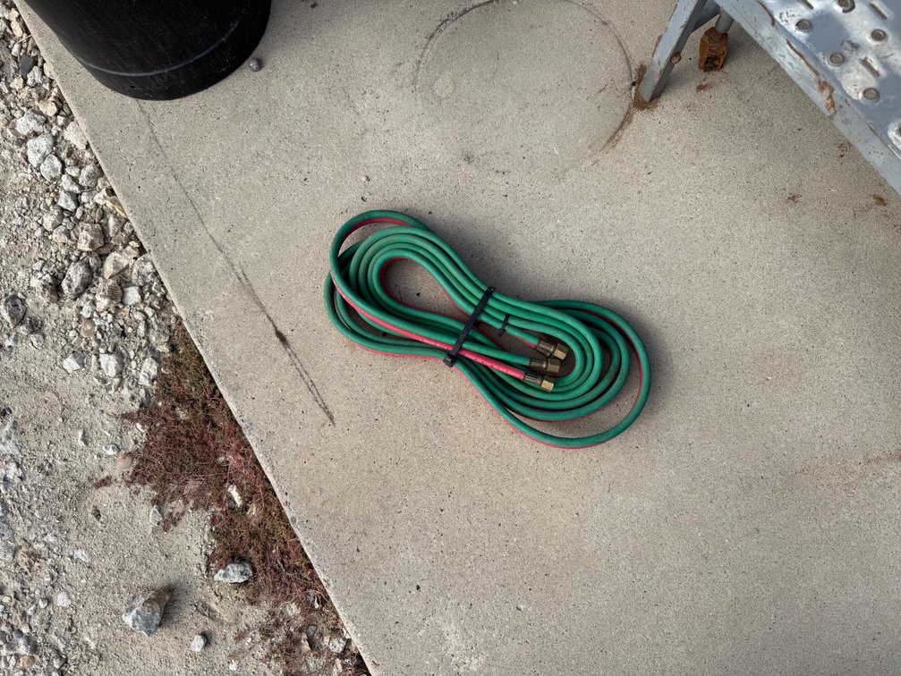 25' Oxy/Accetelyne Torch Hose