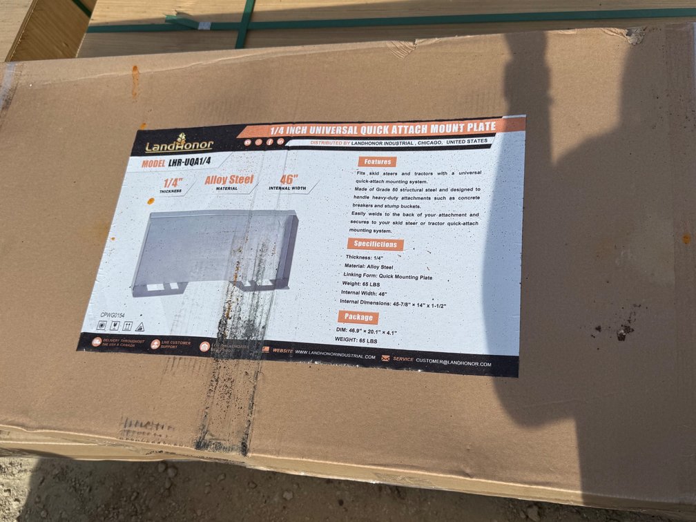 Universal Quick Attach Mount Plate