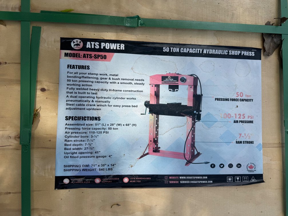 2026 ATSPower Shop Press