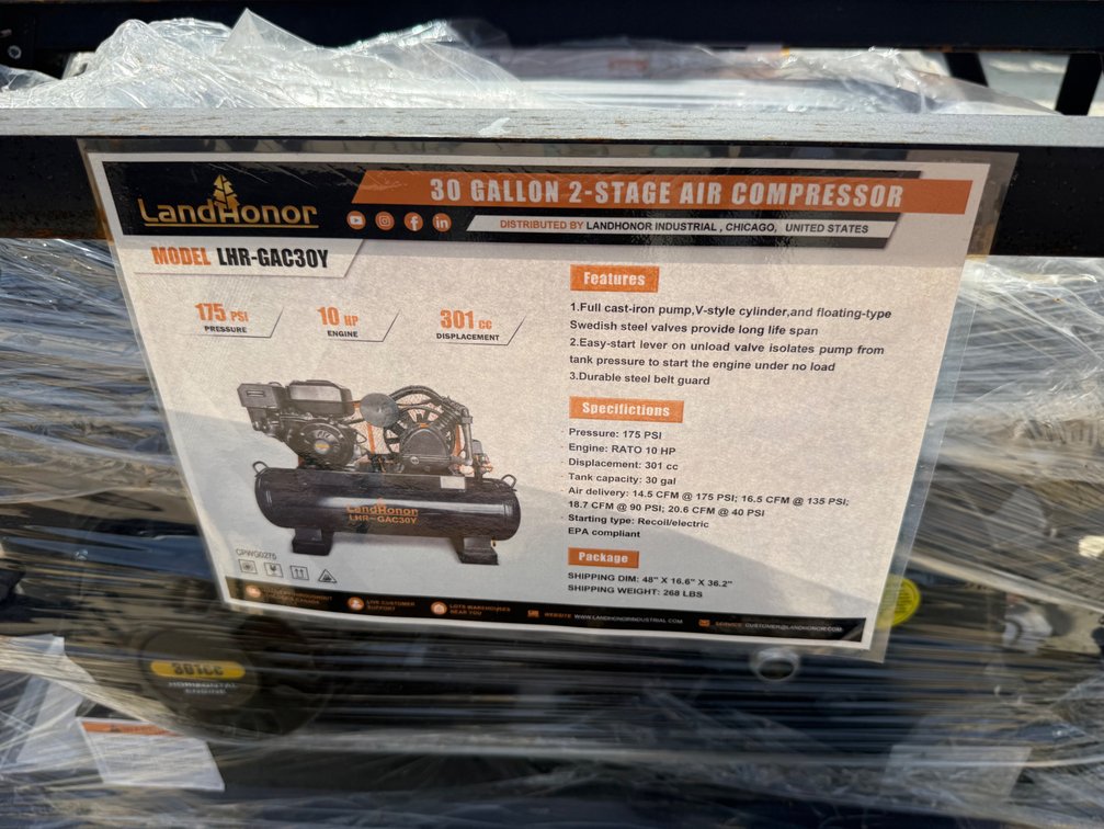 30 Gallon Air Compressor