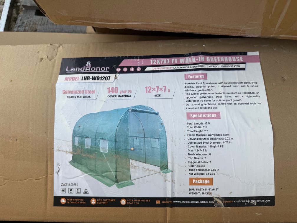 Tunnel Greenhouse
