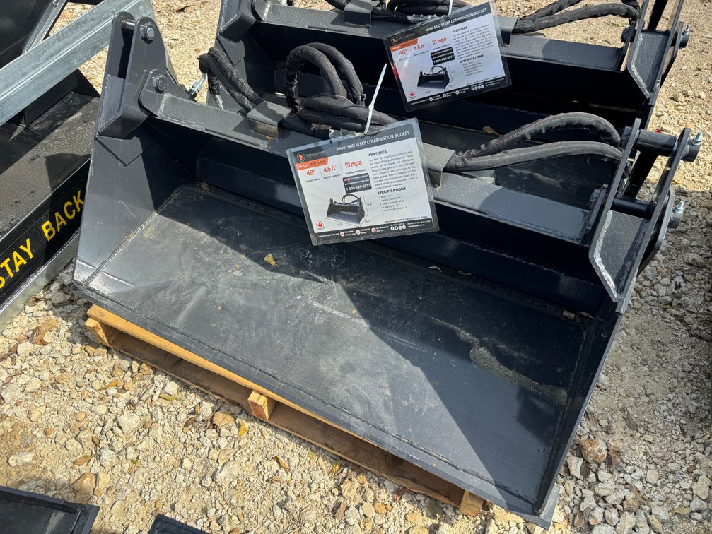 2026 Wolverine 48" Mini Skid Steer Combination Bucket