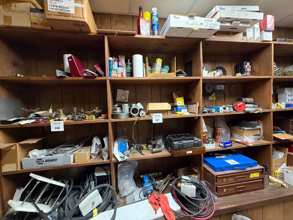 Maintenance Supplies, Lubricants, Pipe Fittings, Hardware & Shop Tools