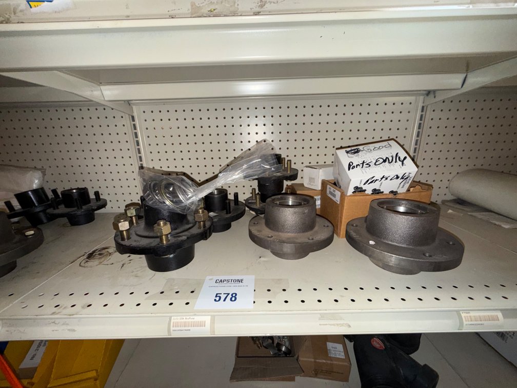 Assorted Hubs, Bearings, and Hub Assemblies
