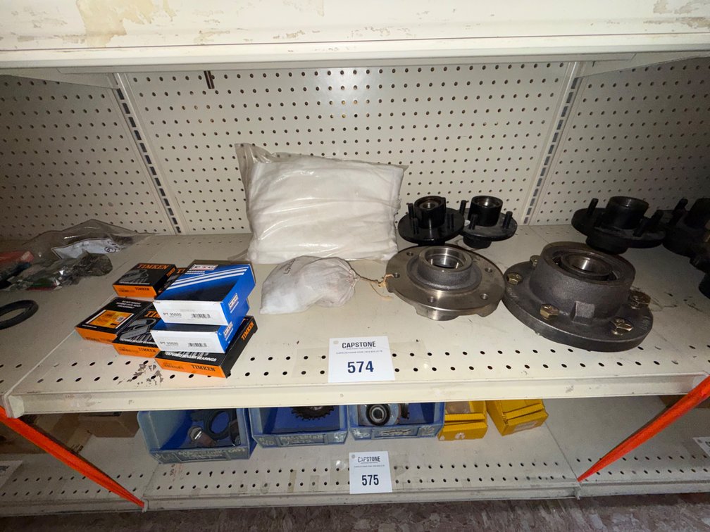 Assorted Timken & SKF Bearings, HD Wheel Hubs, Etc.