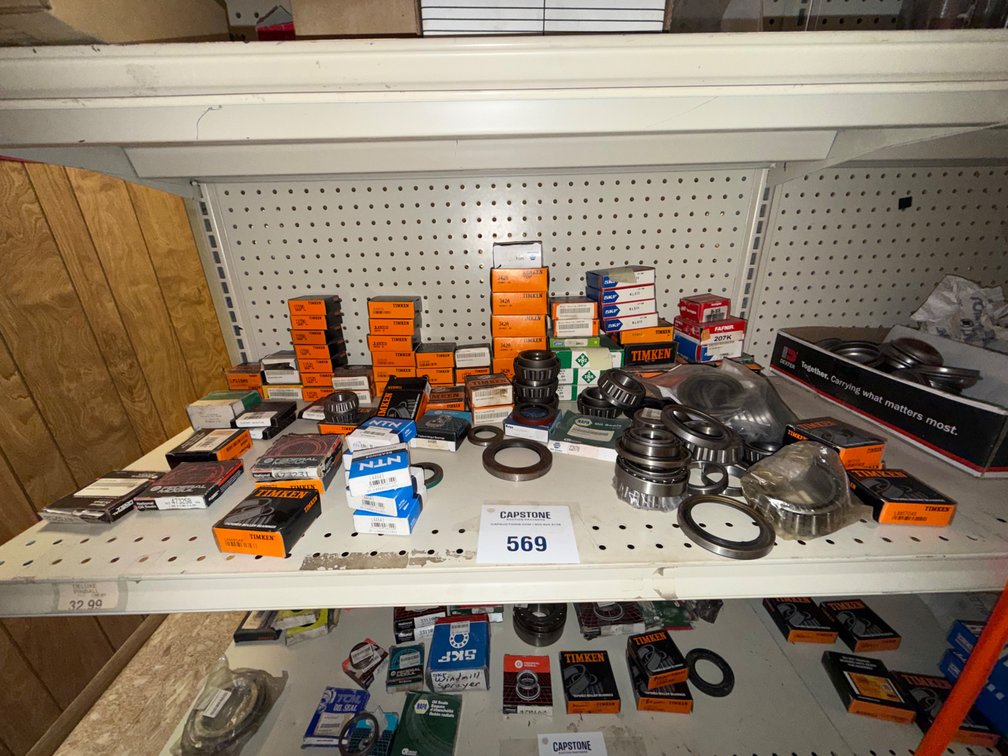 Assorted Timken, SKF, NTN & Federal-Mogul Bearings, Races and Oil Seals