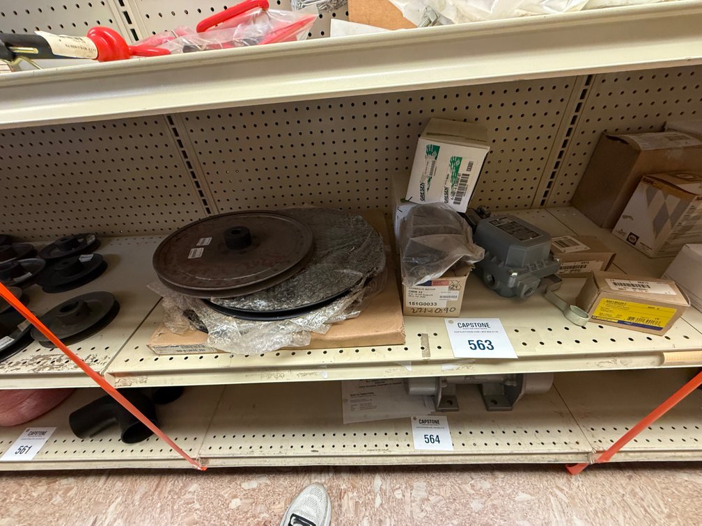 Pulleys, Electrical Switch, and Misc. Parts
