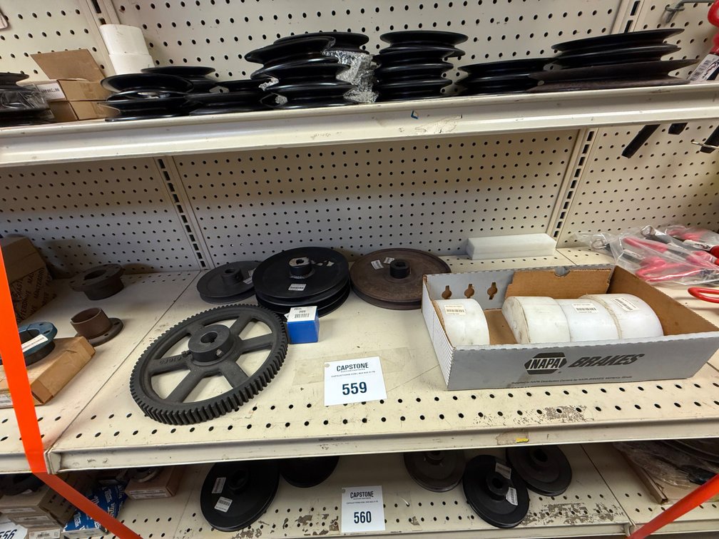 V Belt Pulleys, Sheaves, Gear Wheel & Nylon Rollers