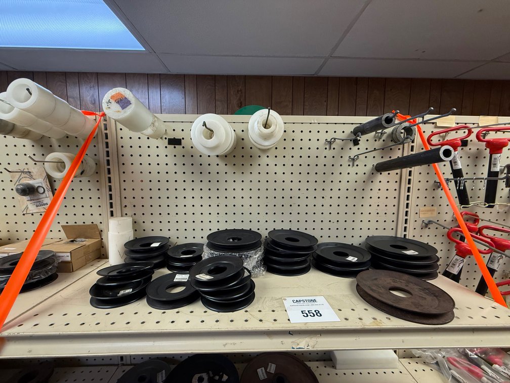 Assortment of V-Belt Pulleys & Sheaves, Varous Sizes