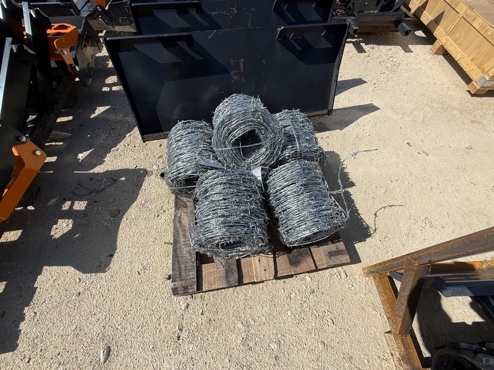 (5) 500ft Barbed Wire