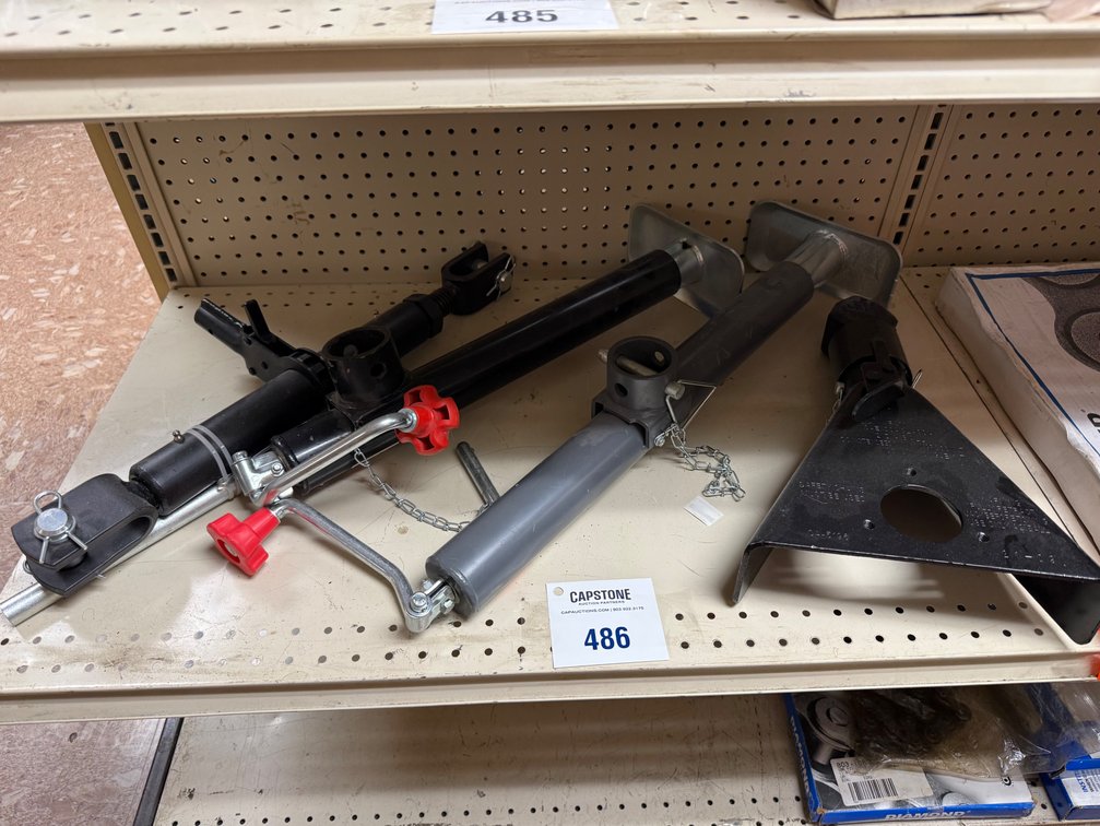 Utility Trailer Jacks With Coupler And Leveling Hardware