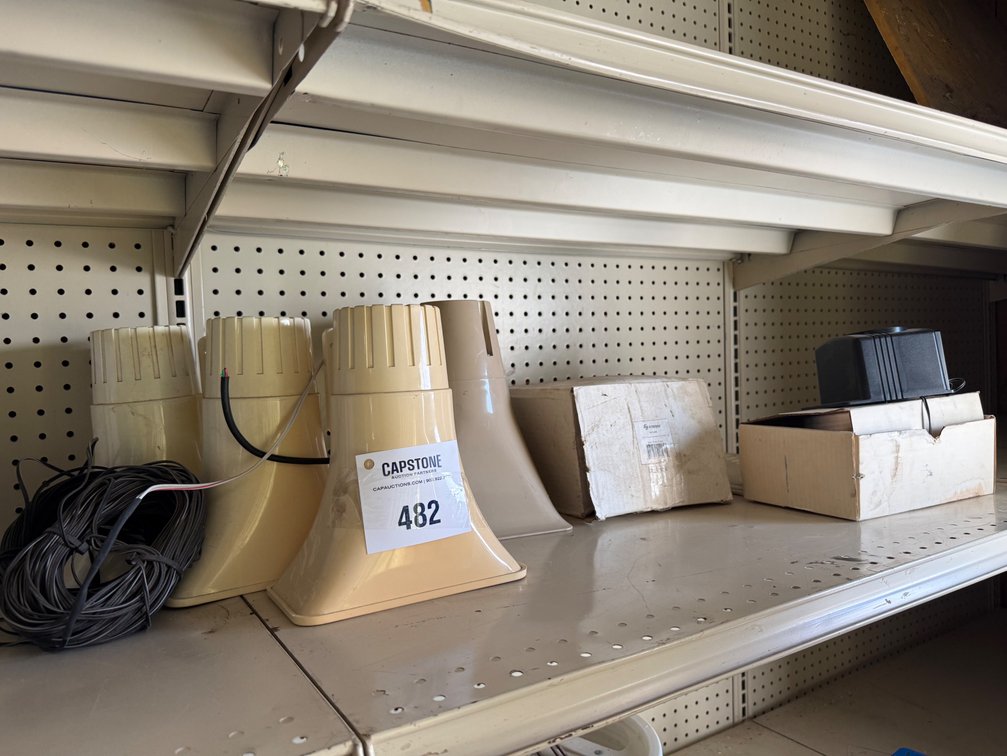 Commercial Security Horn Sirens Steren Paging Speakers Lot