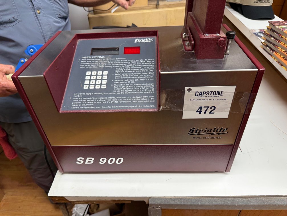 Steinlite SB900 Grain Moisture Tester Benchtop Testing Unit