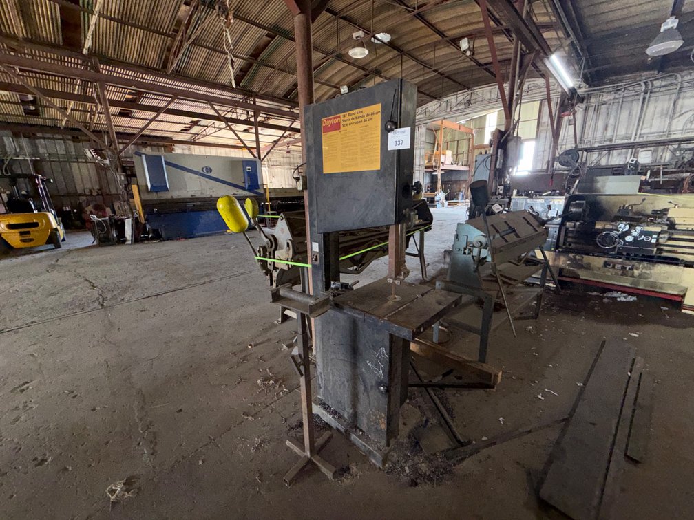 Dayton 18 Inch Vertical Band Saw Industrial Workshop Machinery