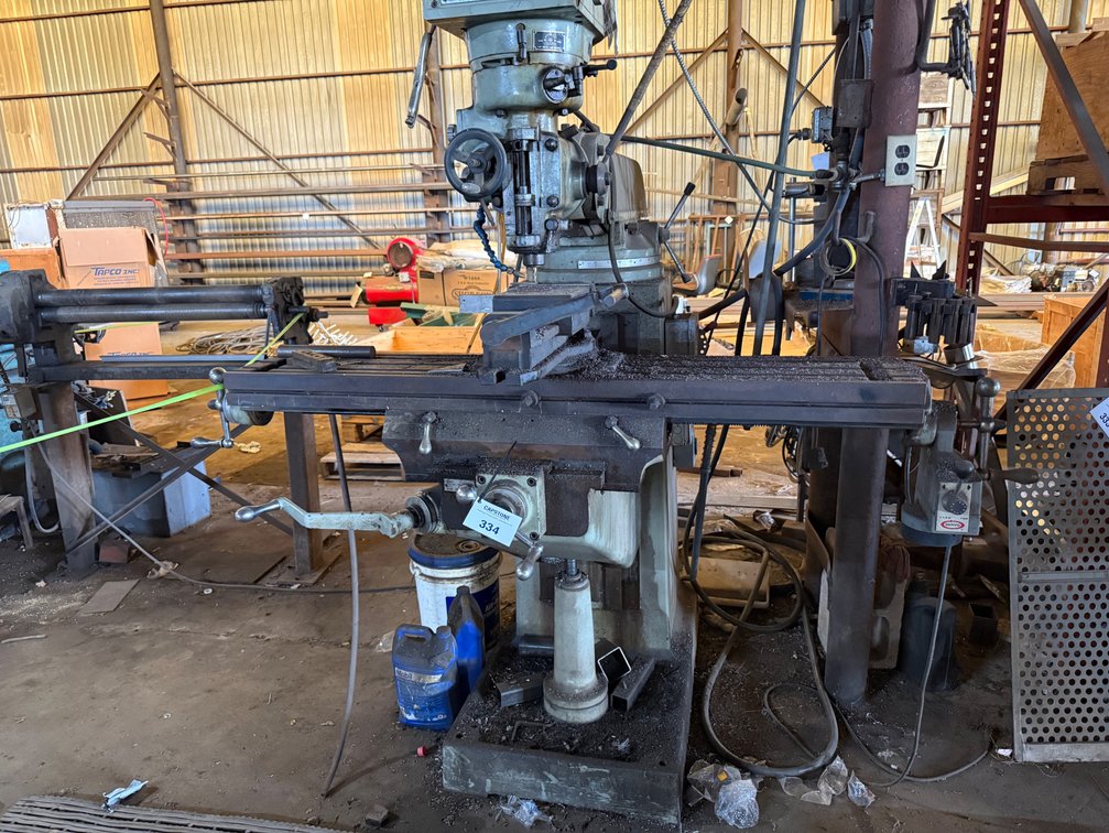 Nantong Vertical Knee Milling Machine With Power Feed