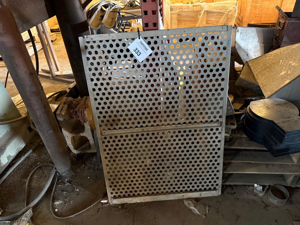 Perforated Aluminum Industrial Screen Panel Deck Plate