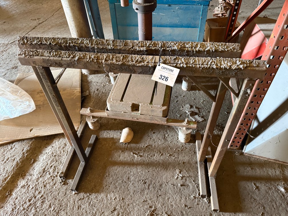 Heavy Duty Fabricated Steel Sawhorse Work Trestle