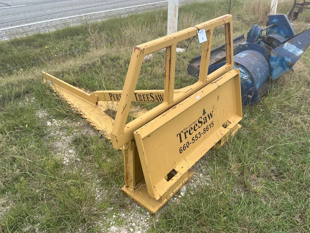 The Perfect TreeSaw Skid Steer Attachment Implement