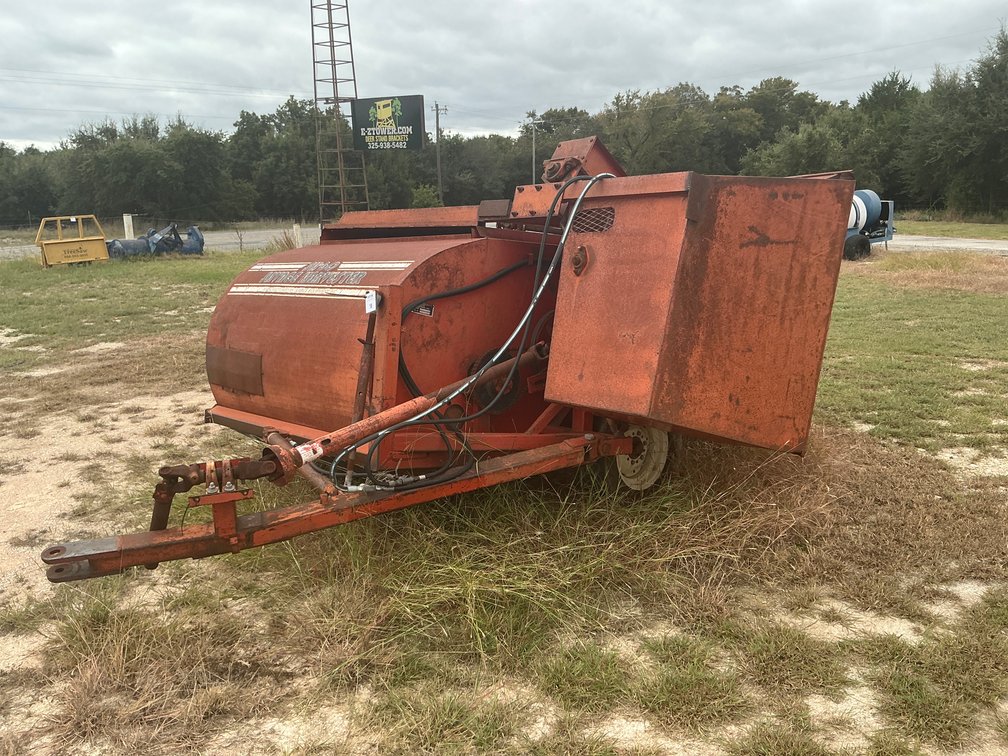 Savage Pull Behind Pecan Harvester Agricultural Implement