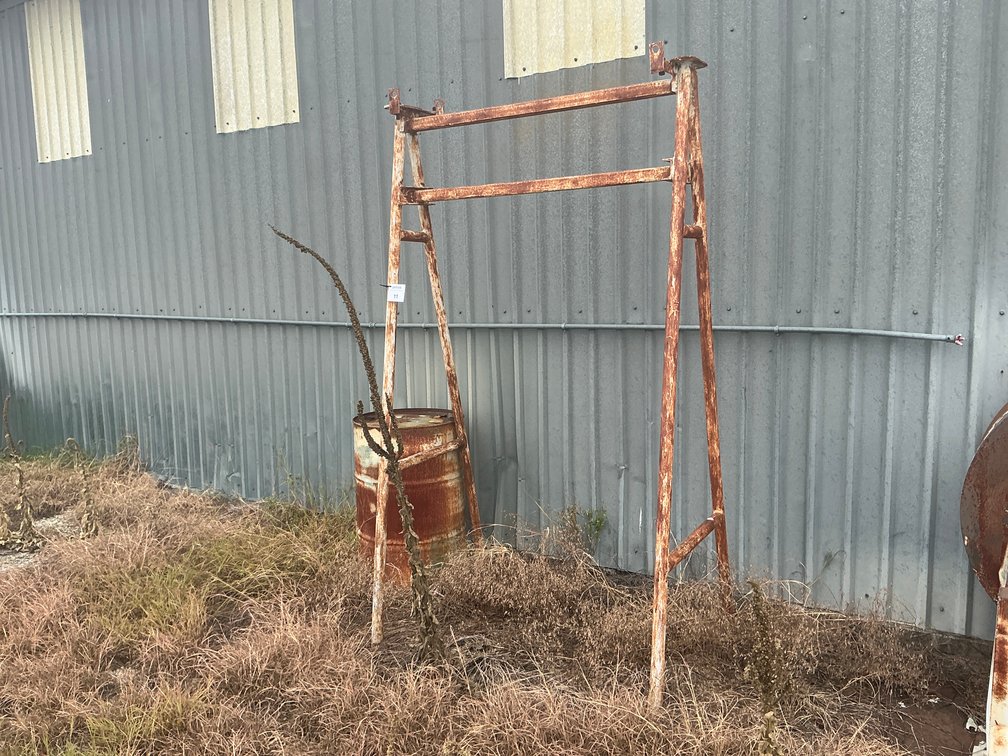 Heavy Duty Welded Steel Industrial A Frame Storage Rack Stand