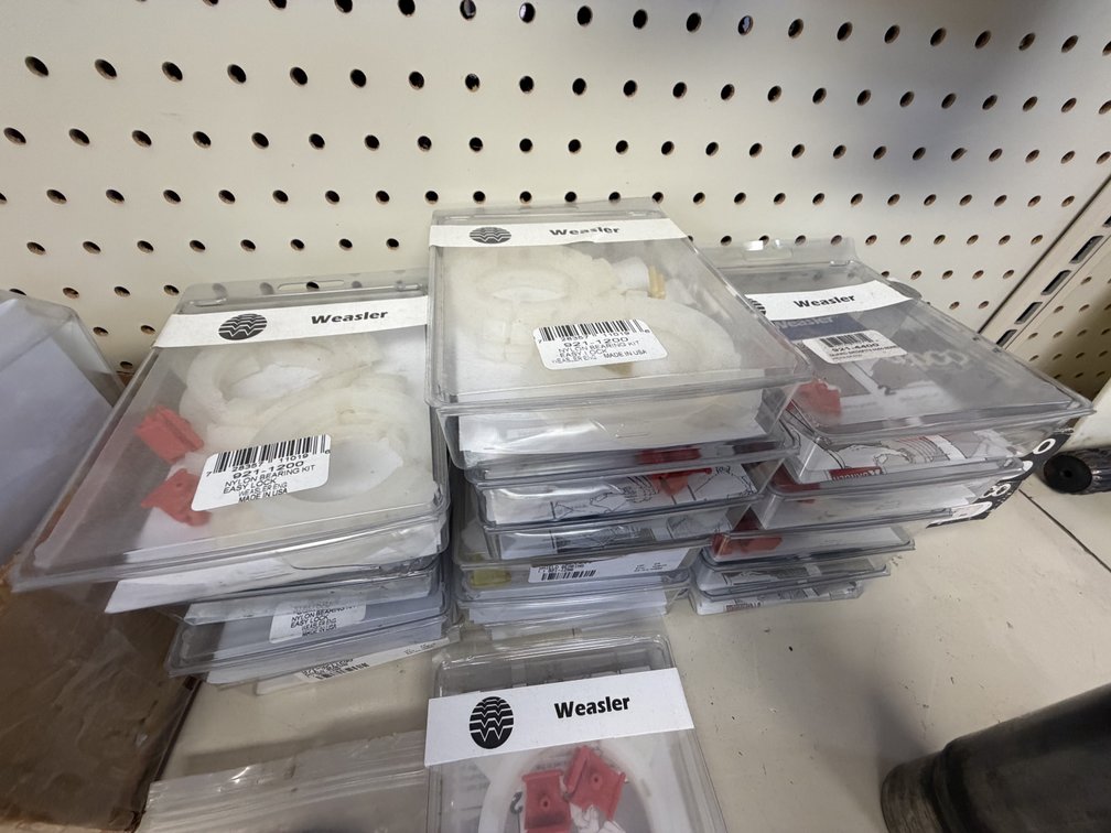 Assorted Weasler Neapco PTO Driveline Components and Nylon Bearing Kits