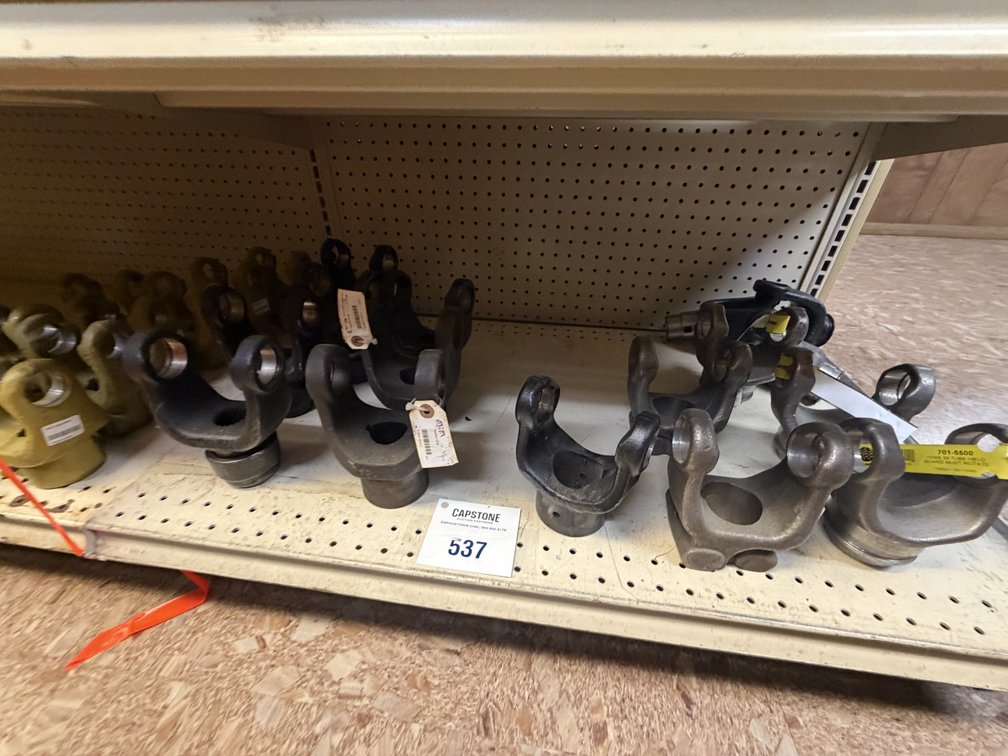 Assorted Heavy Duty Driveline and PTO End Yokes