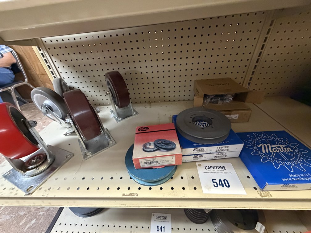 Martin Conventional QD Sheaves Gates Pulleys and Heavy-Duty Caster Wheels