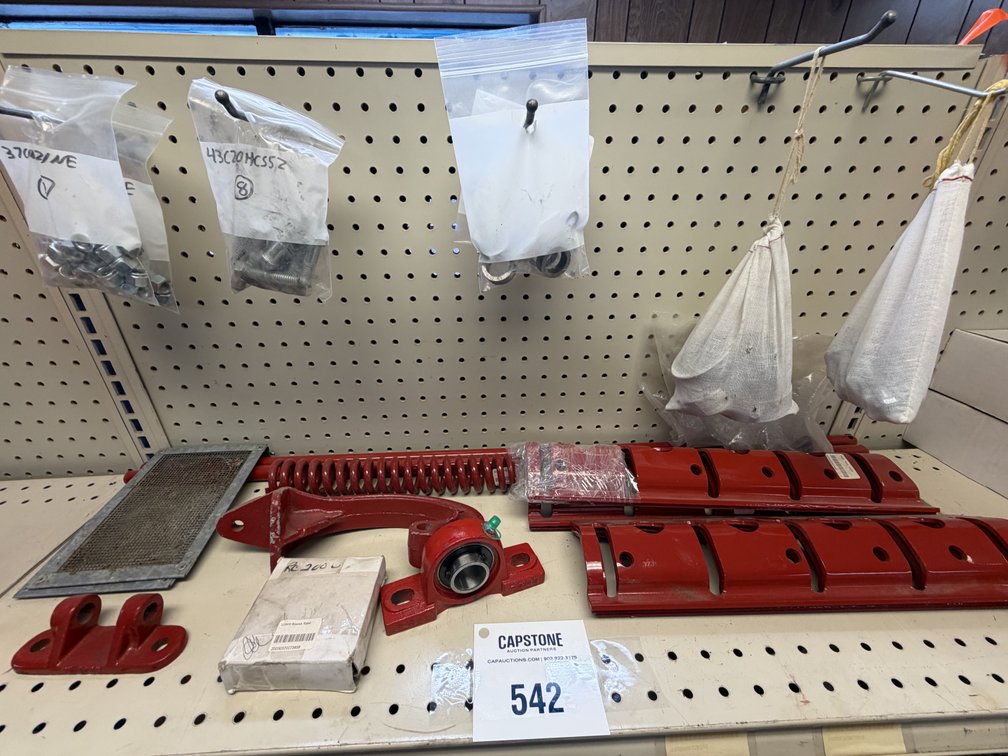 Agricultural Equipment Parts with Pillow Block Bearing and Hardware Lot