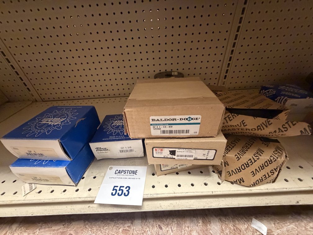 Assorted Industrial QD Bushings Martin Baldor Dodge TB Wood's