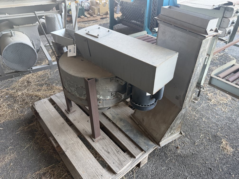 Circular Peeler Tumbler Machine with Electric Motor
