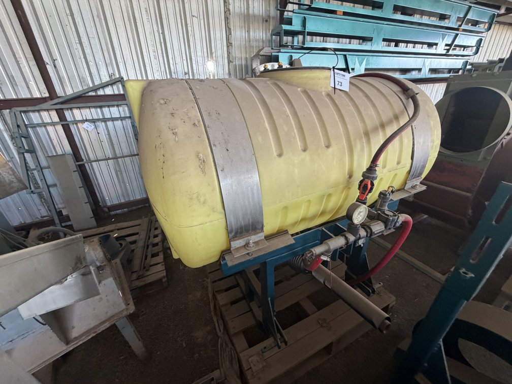 Poly Tank Sprayer with Blower Fan Attachment