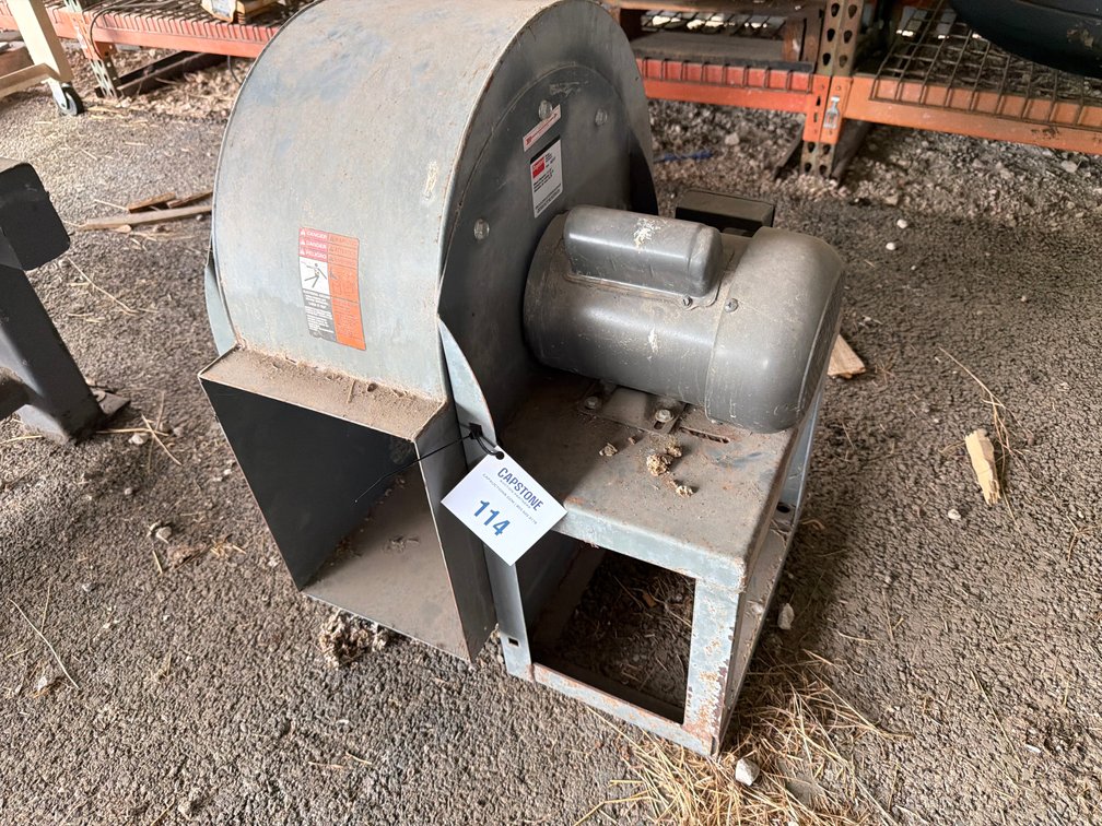 Dayton Industrial Blower Dust Collector With Electric Motor