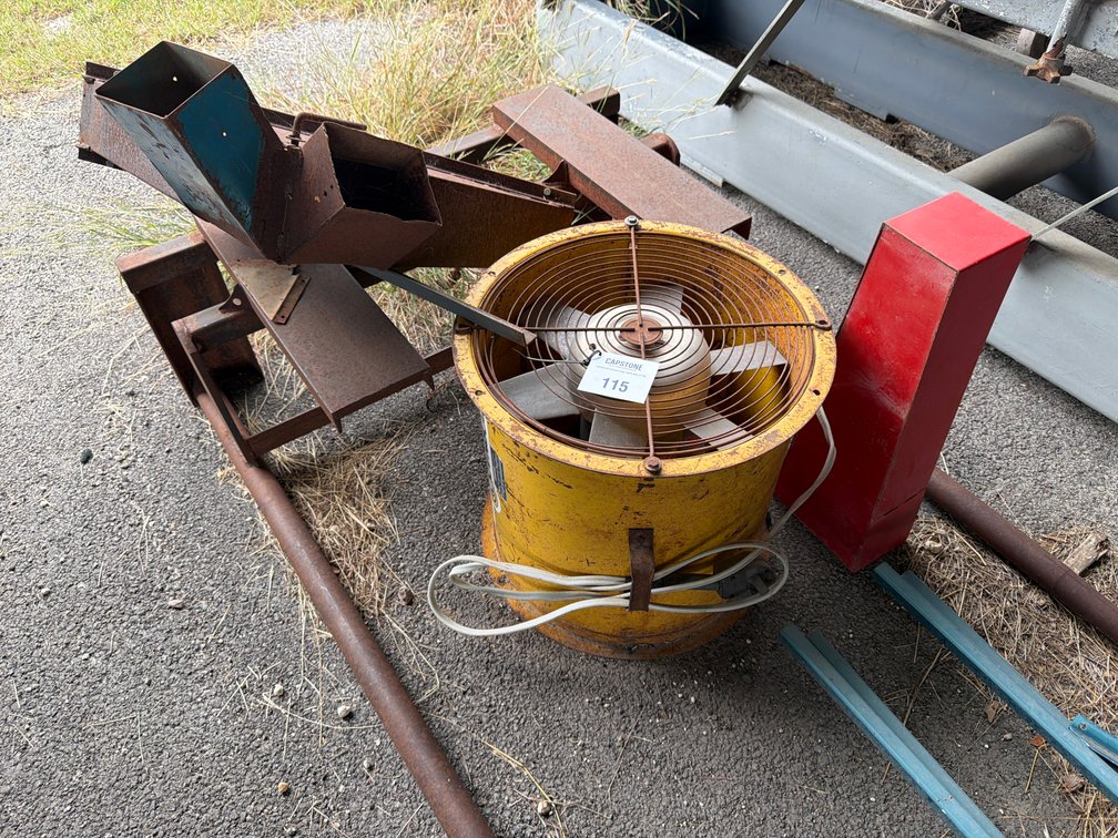 Blower Fan and Chute and Components