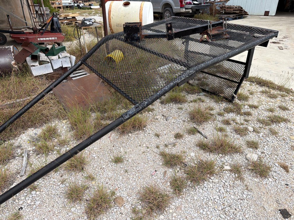 Protection Cage for Pecan Shaker Tractor