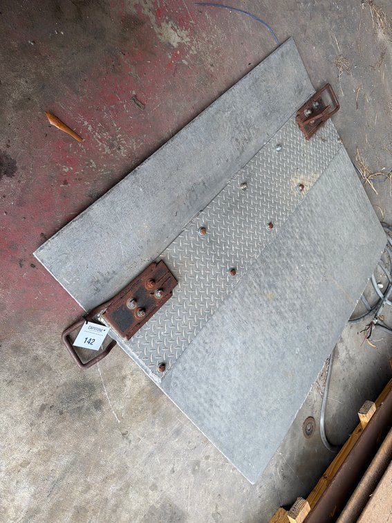 Heavy Duty Aluminum Dock Plate Ramp With Handles